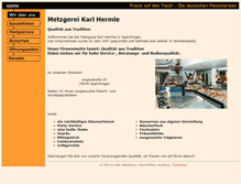 Tablet Screenshot of hermle-hoffnung.profifleischer.de
